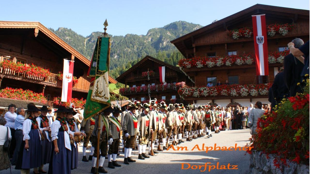Ferienwohnung Haus Bergleiten Alpbach Exterior foto