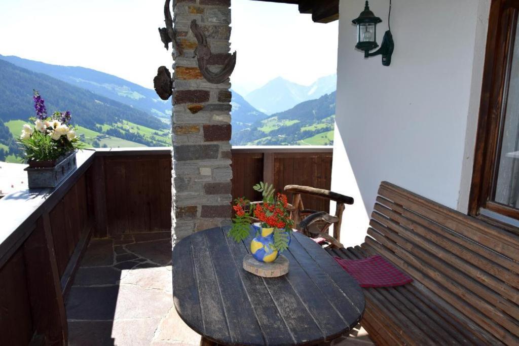 Ferienwohnung Haus Bergleiten Alpbach Exterior foto
